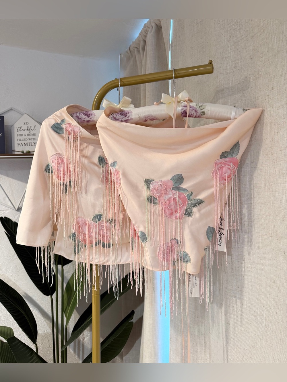 For Love & Lemons Odessa Set - Fringe Halter Top & Mini Skirt - Size Small NWT - Picture 9 of 11